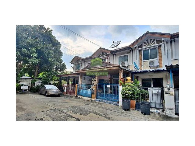 หมู่บ้านพฤกษาวิลล์26 สรรพาวุธ สุขุมวิท 76 PRUKSA VILLE 26 ขายด่วน ทาวน์เฮ้าส์ 2 ชั้น เนื้อที่ 17.50 ตร.ว ทำเลดี ต่อเติมค