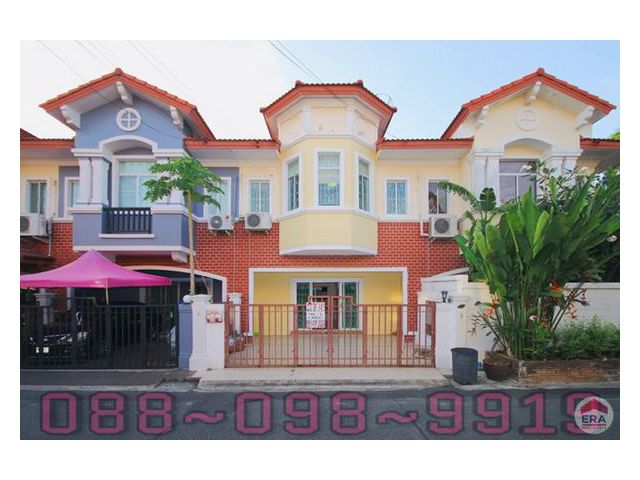 ทาวน์เฮ้าส์ 2 ชั้น 21ตรว. มบ.เดอะคอนเนค1 กิ่งแก้ว