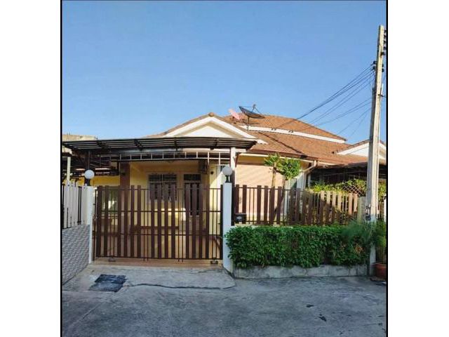 LVNe4059 ขาย บ้านชั้นเดียวทำเลดี  หมู่บ้าน.โชคชัย8