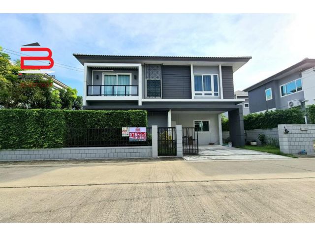 บ้านเดี่ยว หลังริม หมู่บ้าน เดอะ ซิตี้ บางใหญ่ เนื้อที่ 67.3 ตรว. ถนนกาญจนาภิเษก อ.บางใหญ่ จ.นนทบุรี