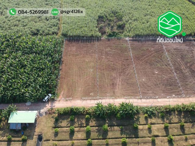 ที่ดินแบ่งขาย ยกแปลง 490,000 บ. ต.หนองกวาง อ.โพธาราม จ.ราชบุรี
