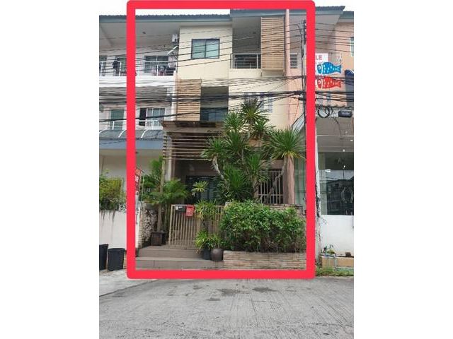 LVNe4070 ขายด่วนอาคารพาณิชย์ 3 ชั้น 1 คูหา