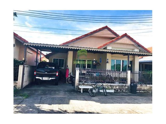 หมู่บ้านเพ็ญศิริเพลส สุวินทวงศ์ 45 สุวรรณภูมิ ขายด่วน บ้านเดี่ยว ชั้นเดียว เนื้อที่ 41.10 ตร.ว ทำเลดี แต่งครบ พร้อมอยู่