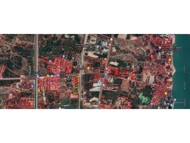 ขายถูก ที่ดินชะอำ ทำเลทองติดถนนใหญ่ 1001 ขนาด 10-1-25.7 ไร่ ชะอำ เพชรบุรี ใกล้ถนนเพชรเกษม เหมาะทำโครงการบ้านจัดสรร