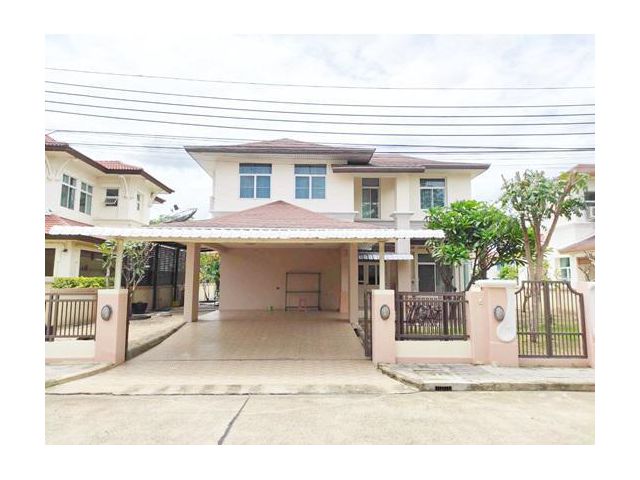 ขายบ้านเดี่ยว 2 ชั้น ม.อนาวิลล์ 120 ตร.ว. ถ.ฉลองกรุง ลาดกระบัง ใกล้สนามบินสุวรรณภูมิ 05418