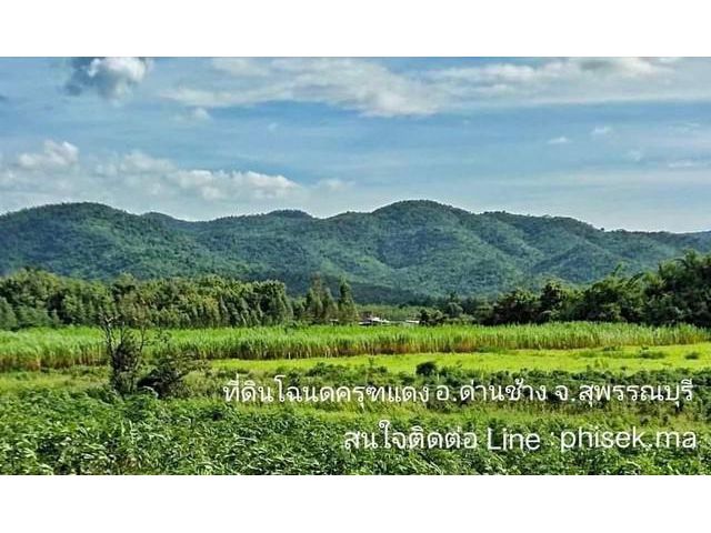 ขายที่ดินวิวเทือกเขาสุดสวย ด่านช้าง สุพรรณบุรี