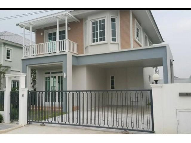 ให้เช่าบ้านเดี่ยว2ชั้น ย่านวัชรพล ชวนชื่น ซิตี้