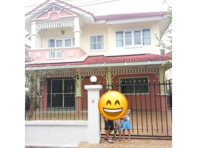 ให้เช่าบ้าน2ชั้นรุ่งอรุณ ซอยวัดส้มเกลี้ยง บางกรวย
