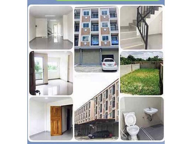 อาคารพาณิชย์ ตึกแถว 4 ชั้น ซอยไทยร่มเกล้า