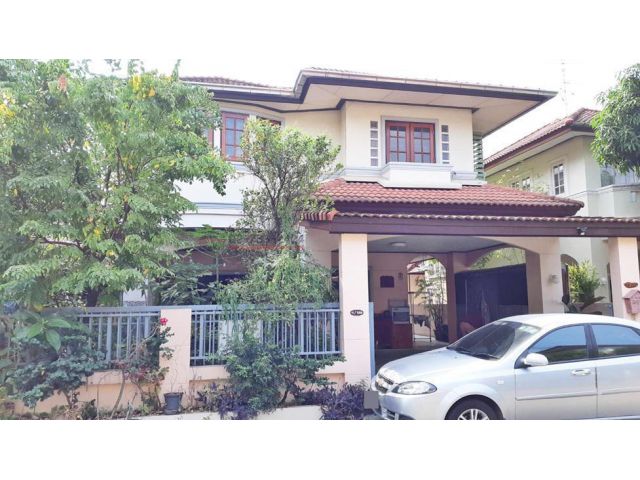 ขายบ้านเดี่ยว 2 ชั้น 50 ตร.ว. หมู่บ้านปรีชา ร่มเกล้า 1 - มีนบุรี ใกล้มหาวิทยาลัยเกษมบัณฑิต - 05539