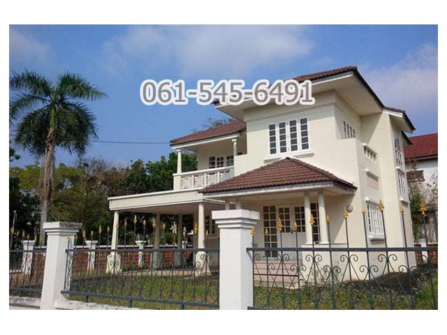 ขาย พฤกษ์ภิรมย์รีเจ้นท์ ปิ่นเกล้า 303 ตรว. 4 นอน ติดสวนสาธารณะใหญ่ของหมู่บ้าน ทำเลดี ใกล้รถไฟฟ้า