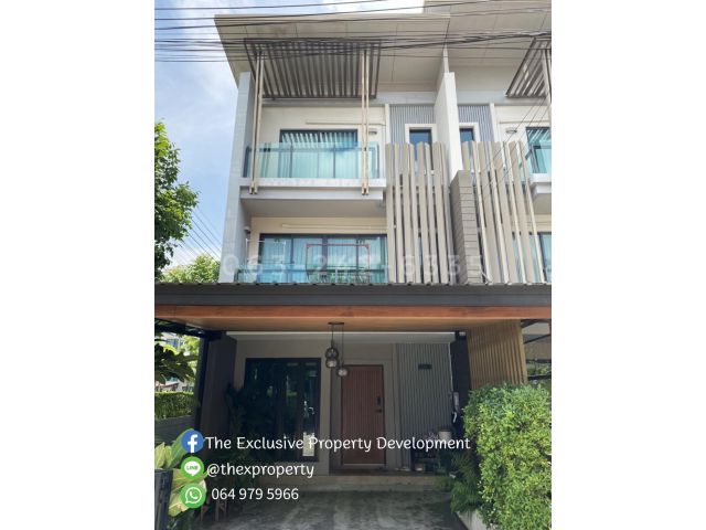 ขาย ทาวน์ อเวนิว ฟอร์เต้ พระราม 2 TOWN AVENUE FORTE RAMA 2 ทาวน์โฮม 3 ชั้น แปลงมุม ใกล้เซ็นทรัลพระราม 2