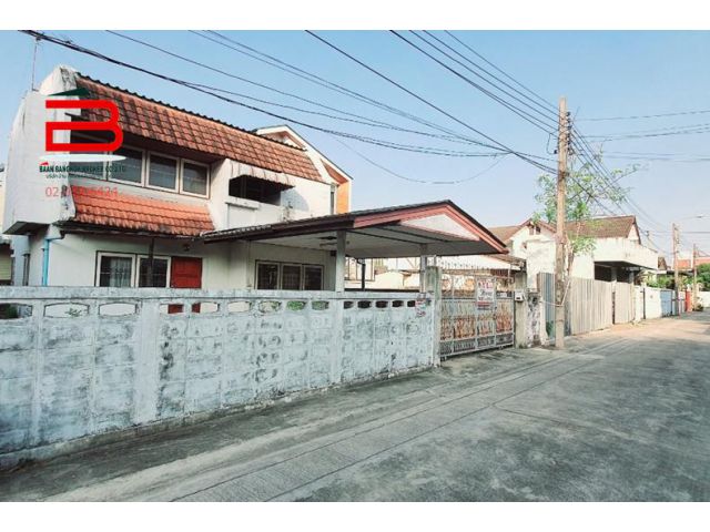 บ้านเดี่ยว 2 ชั้น โครงการ โสภา เนื้อที่ 58 ตรว. ถนนงามวงศ์วาน อ.เมือง จ.นนทบุรี