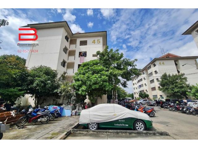 คอนโด ห้องริม โครงการ บ้านเอื้ออาทร สมุทรปราการ 1 เนื้อที่ 32.20 ตรม. ชั้น 4 อ.เมือง จ.สมุทรปราการ