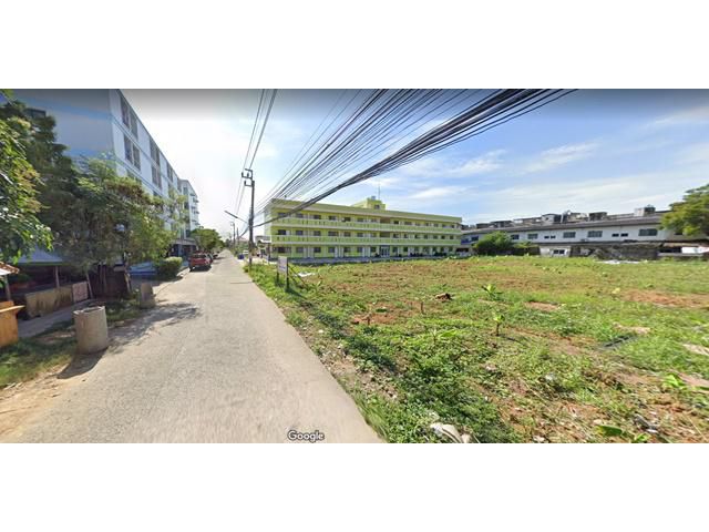 MRT แยกมีนบุรี ที่ดิน 1 ไร่ มีนบุรี  28x60ม.ชมพู