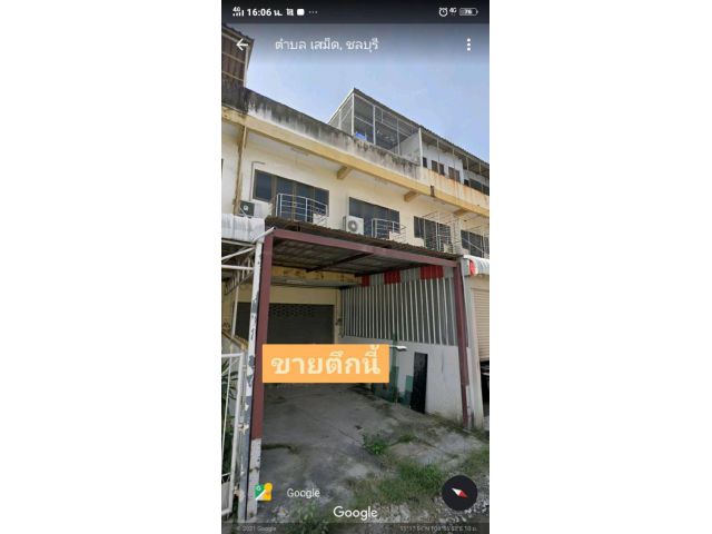 ขายอาคารพาณิชย์3ชั้นใกล้สุขุมวิทจตุจักร เหมา 3.5ล้าน ต.ห้วยกะปิ อ.เมือง จ.ชลบุรี
