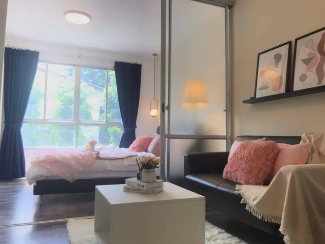 ขายคอนโด #DCondo สุขุมวิท 109 (โครงการหรูจากแสนสิริ) สภาพ 100% ห้องใหม่เอี่ยม รีโนเวทใหม่ แต่งครบ ใกล้ BTS แบริ่ง