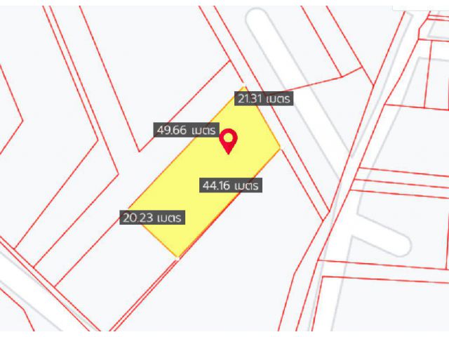 ขายที่ดินใจกลางเมืองบ้านบึง 228 ตรว. ซ.ชลบุรี-บ้านบึง15 ใกล้ร.พ.บ้านบึง 500 เมตร ใกล้ถนนเส้น344 - 300 เมตร จ.ชลบุรี