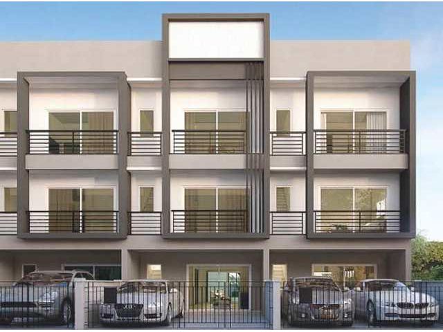 HS0341 ขาย-ให้เช่า ทาวน์เฮาส์ 3 ชั้น  หมู่บ้านบ้านกลางเมือง สวนหลวง