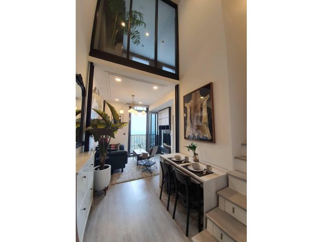 ด่วน ขายถูก The line sukhumvit 101 (เดอะไลน์ สุขุมวิท 101) Duplex 1นอน 48.9ตร.ม ห้องสวยสุด วิวแม่น้ำ ห้องใหญ่สุด มีห้องเ