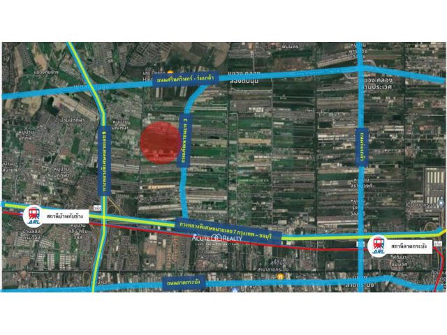 ขายที่ดินเปล่า พระราม9 พัฒนาชนบท 3 แยก 15