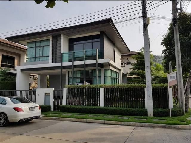 HS0342 ขาย บ้านเดี่ยว 2ชั้น หมู่บ้าน เศรษฐสิริ อ่อนนุช-ศรีนครินทร์ ตกแต่งแล้ว  ราคาขาย : 9,900,000 บาท
