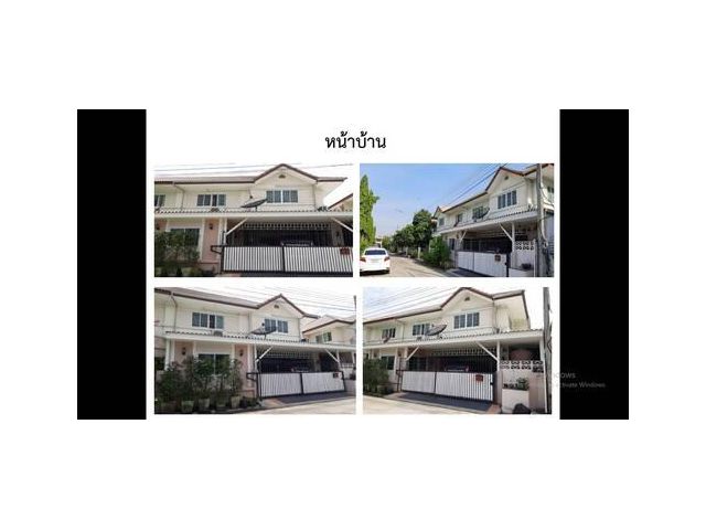 ขายบ้าน 2 ชั้น ใกล้รถไฟฟ้าสายสีแดง  มหาวิทยาลัยรังสิต เมืองเอก สนามบินดอนเมือง