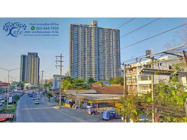 ขาย คอนโดศุภาลัยลอฟท์ ตลาดพลู Supalai Loft สถานีตลาดพลู ใกล้รถไฟฟ้า BTS ตลาดพลู  ขนาด 65 ตร.ม.