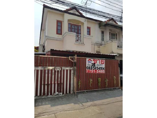 ทาวน์เฮาส์ 2 ชั้น 28 ตรว. หมู่บ้าน KC8 ซ.ไทยรามัญ