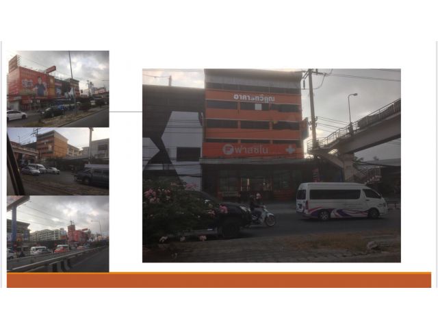 BH1341 ให้เช่าอาคาร ทวีคูณ 6ชั้น 3คูหาเชื่อมกัน