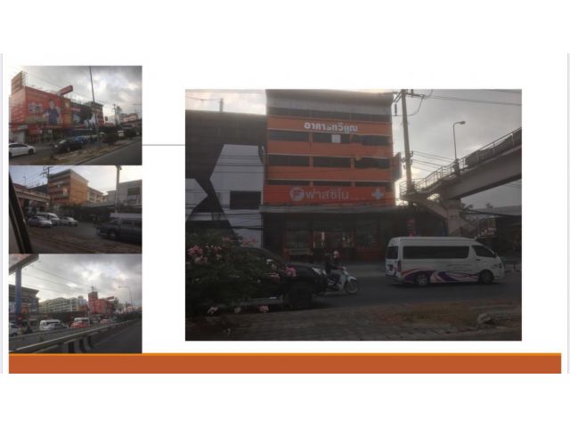 HR0901 ให้เช่าอาคาร ทวีคูณ 6ชั้น 3คูหาเชื่อมกัน ใกล้เช็นทรัลเวสต์เกต อำเภอบางบัวทอง