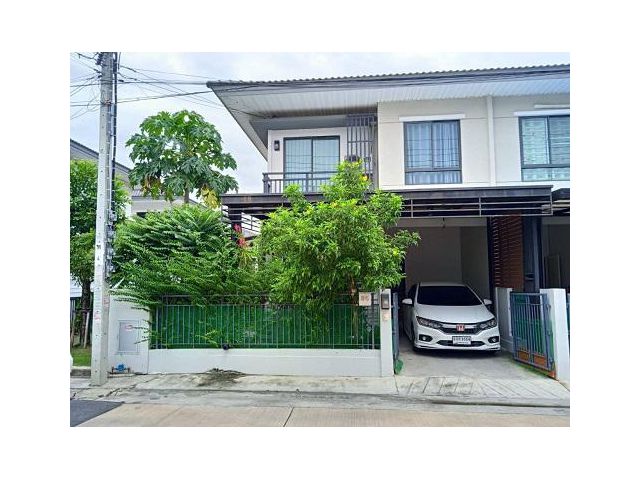 U 1164 ให้เช่าทาวน์โฮม โมดิ วิลล่า เพชรเกษม 69 Modi Villa Phetkasem 69 ทาวน์โฮม 2 ชั้นหลังมุมพร้อมเฟอร์ในบ้าน ทำเลดีเดิน