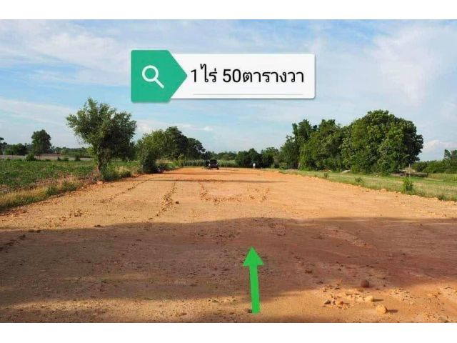 ที่ดินสวยถมแล้ว 1 ไร่ สระสี่เหลี่ยม(พนัสนิคมชลบุรี)