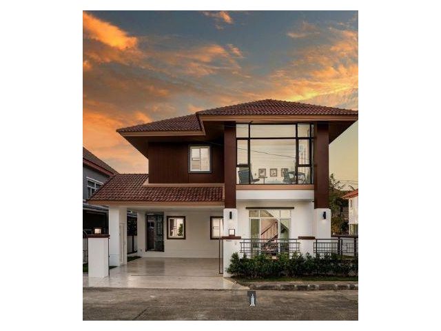 R7บ้านในโครงการสวย ทันสมัยสไตล์โมเดิร์น ใกล้ห้าง