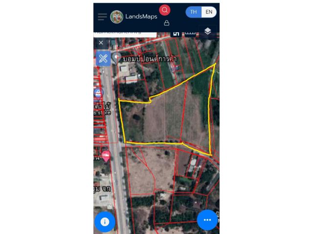 ขายที่ดิน เนื้อที่ 15-3-35  ตร.วา  ติดมาลัยแมน