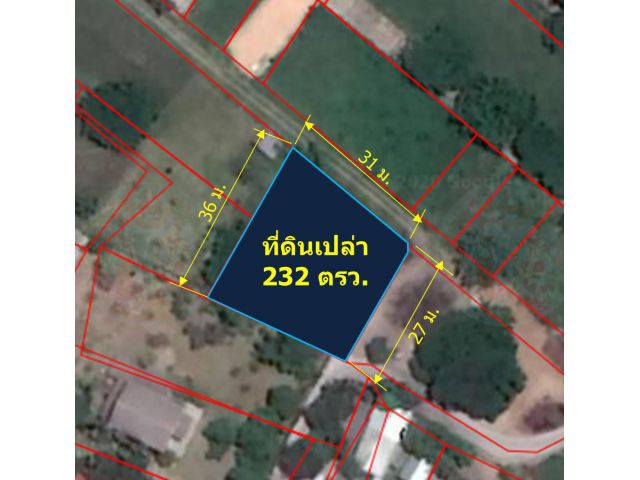 ขายที่ดินเปล่า 232 ตรว.(ซอยวัดมะขาม) สันกำแพง