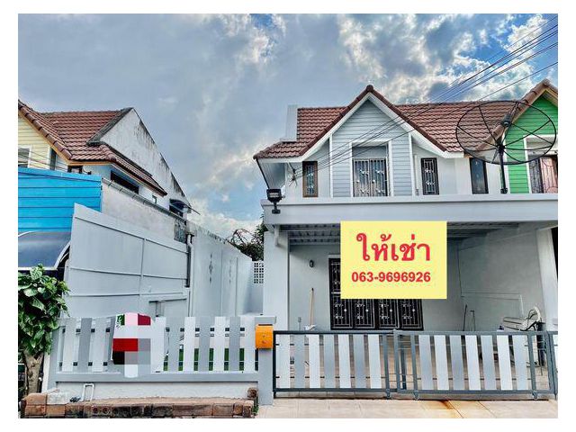 ให้เช่า บ้านเช่า ชลบุรี  /Rent บ้านแฝด 2 ชั้น ใจกลางเมืองชลบุรี จ.ชลบุรี  (หลังตลาดไฟฟ้า)