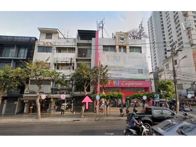 ขาย อาคารพาณิชย์ 4 ชั้น ติดถนน เพชรบุรี