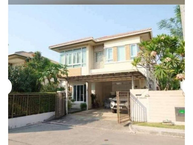 ขายบ้านเดี่ยว2ชั้น หมู่บ้านบุราสิริ อ่อนนุช บางนา