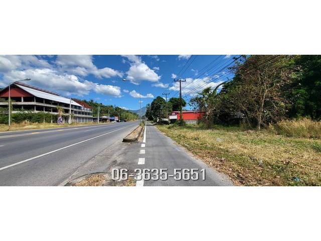 ขายที่ดินทำเลทองติดถนนสายเศรษฐกิจของจ.นครนายก