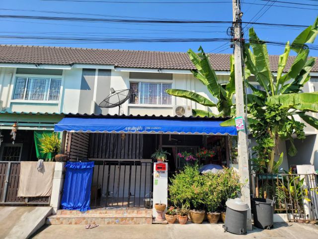 ขายทาวน์เฮ้าส์ 2 ชั้น #หมู่บ้านพฤกษา75 บรรยากาศในหมู่บ้านดี เงียบสงบ ใกล้แหล่งชุมชน ตลาด มินิมาร์ท หาซื้อของกินของใช้สะด