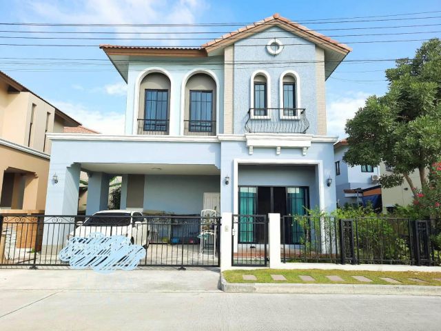ขายบ้านเดี่ยว 2 ชั้น #หมู่บ้านเดอะริคโค้ เรสซิเดนซ์ แต่งสวยพร้อมอยู่ บ้านหันทิศใต้ รับลมพัดเย็นสบายทั้งวัน
