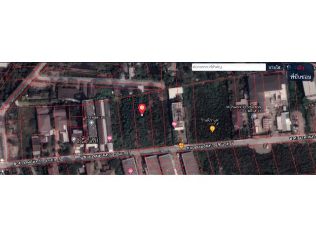 ที่สวย ทำเลเด่น รามอินทรา5แยก7 เดินทางเข้าออกได้หลายช่องทาง