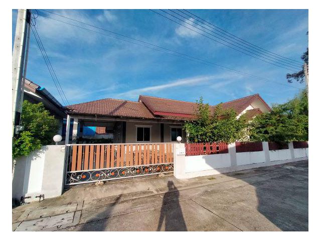 ขาย/เช่า บ้านเดี่ยว1ชั้น ม.ทรัพย์เจริญธานี ถ.เนินกลาง ระยอง