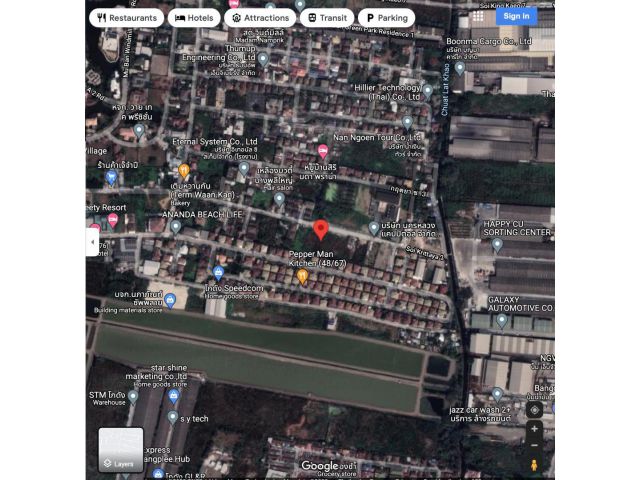 LS0114 ขายที่ดิน 269 ตารางวา ในหมู่บ้านกฤตยา บางพลี สมุทรปราการ