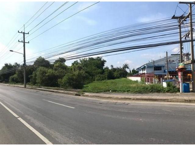 NT056 ให้เช่าที่ดิน 7 ไร่ หน้ากว้างติดถนนบรมราชชนนี พุทธมณฑลสาย 5