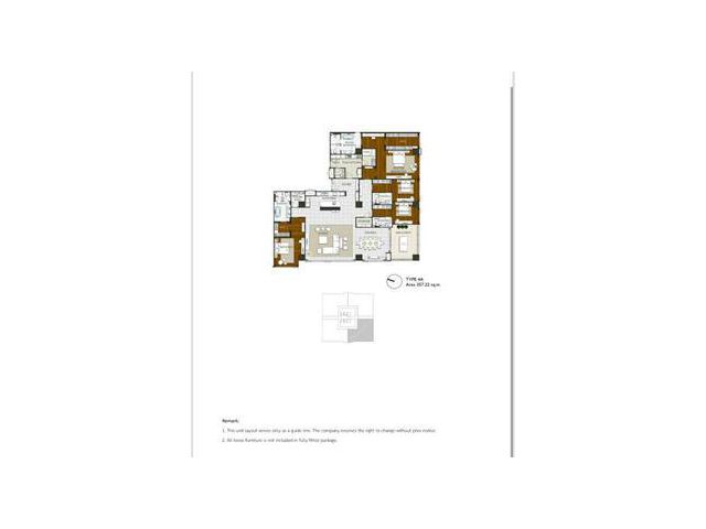 For Sale Sindhorn Kempinski  4 Bed 114.5 Mb