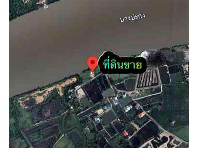 ขายที่ดินติดริม แม่น้ำบางปะกงฉะเชิงเทรา
