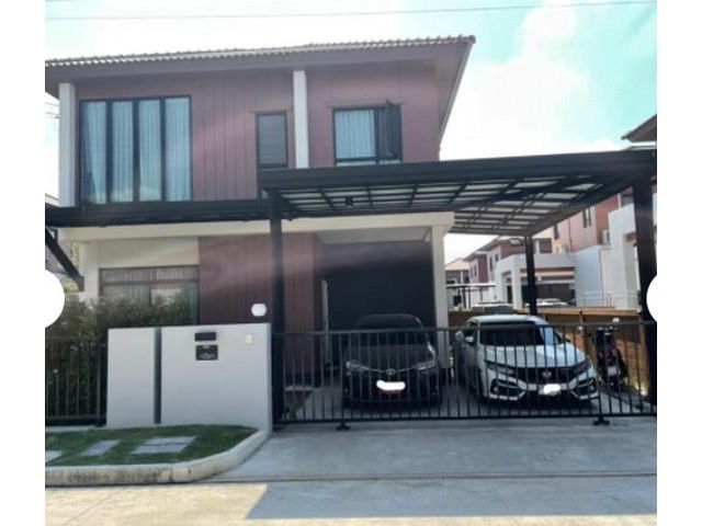 ขายบ้านเดี่ยว2 ชั้น Ricco Residence หทัยราษฎร์