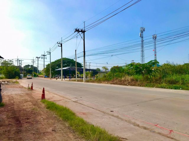 ขายที่ดินแปลงสวย 5 ไร่  คอกกระบือ สมุทรสาคร